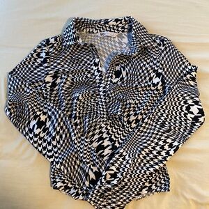 Long sleeve collared body suit